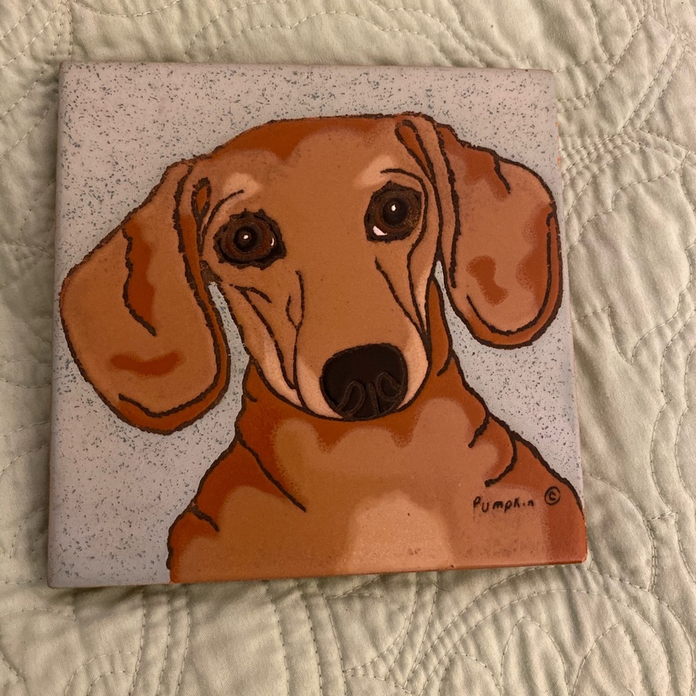 🧡Dachshund Trivet